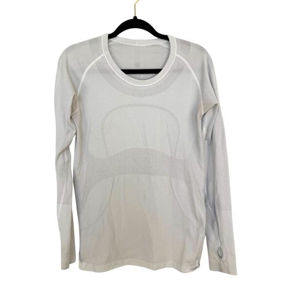 Lululemon swiftly tech tee white size 10 - Picture 1 of 3
